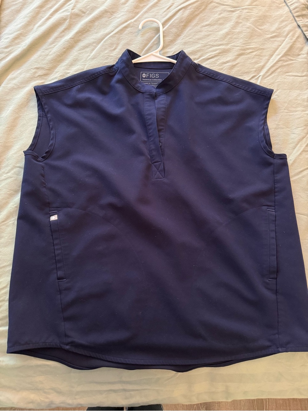 Rafaela Oversized Scrub Top™ Navy Blue XS